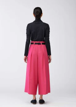 ISSEY MIYAKE Pants|Oblique Fold Bottoms