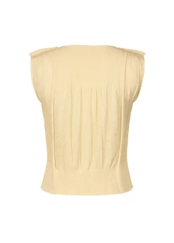 ISSEY MIYAKE Top|Panel Mesh Ap