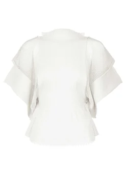 ISSEY MIYAKE Top|Panel Mesh Ap
