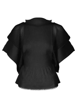 ISSEY MIYAKE Top|Panel Mesh Ap