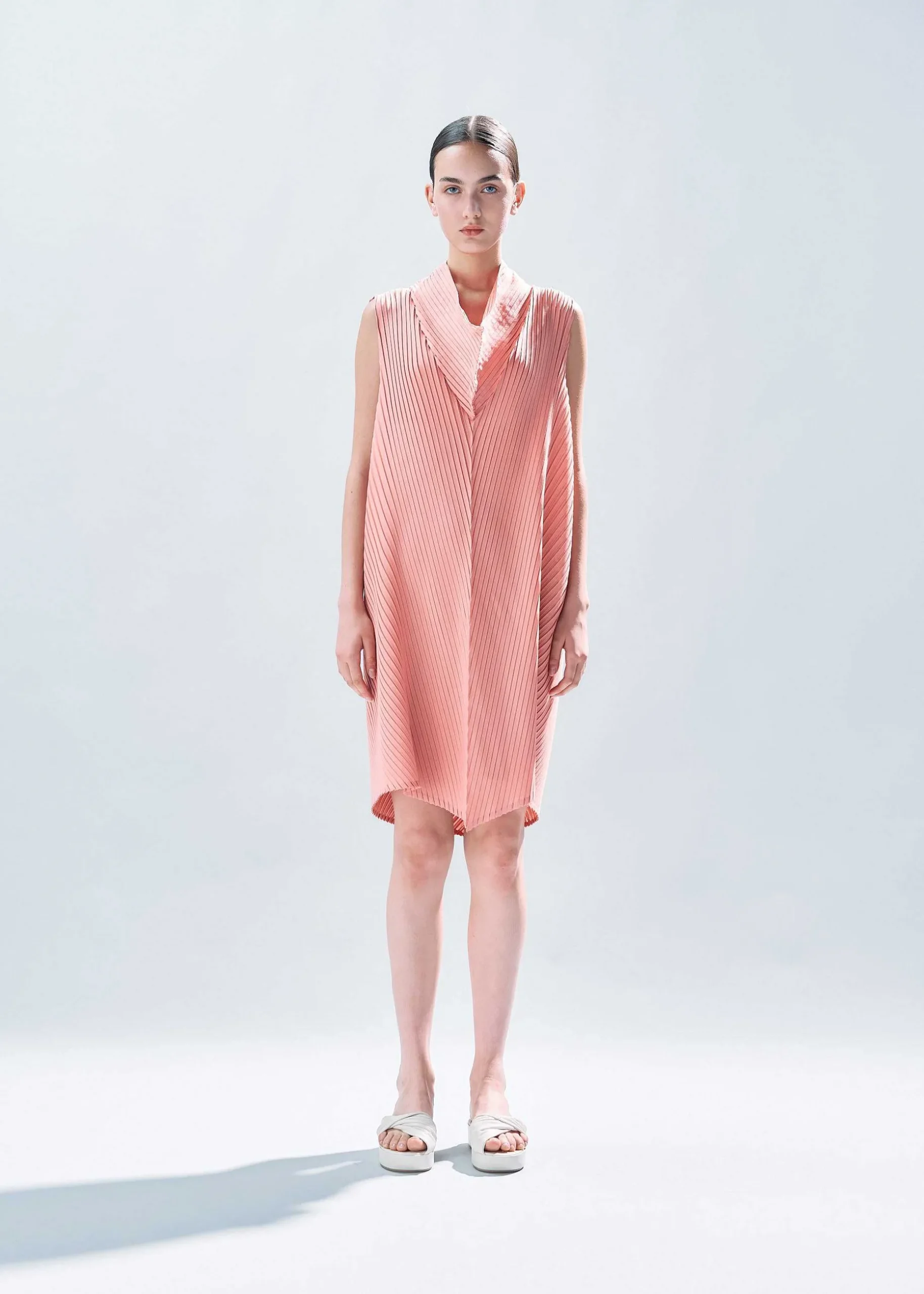ISSEY MIYAKE Tunic|Paper Like Pleats