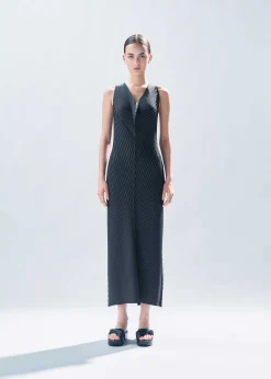 ISSEY MIYAKE Dress|Paper Like Pleats