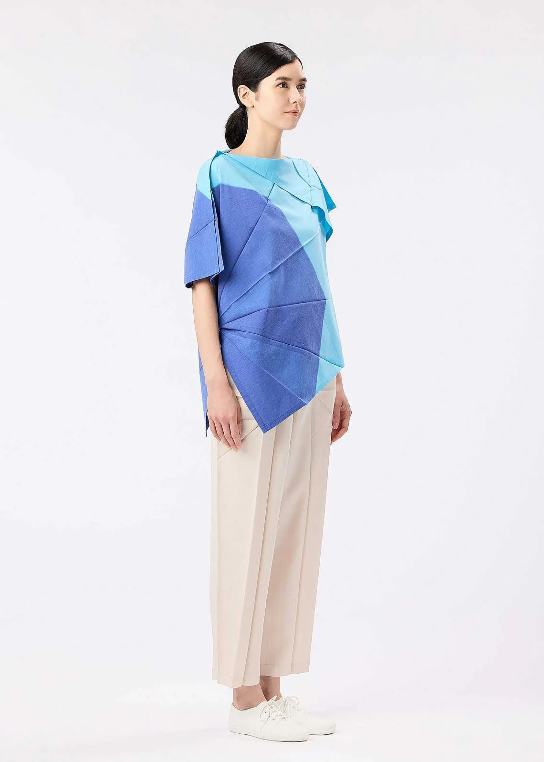ISSEY MIYAKE Top|Paper Plane Dye