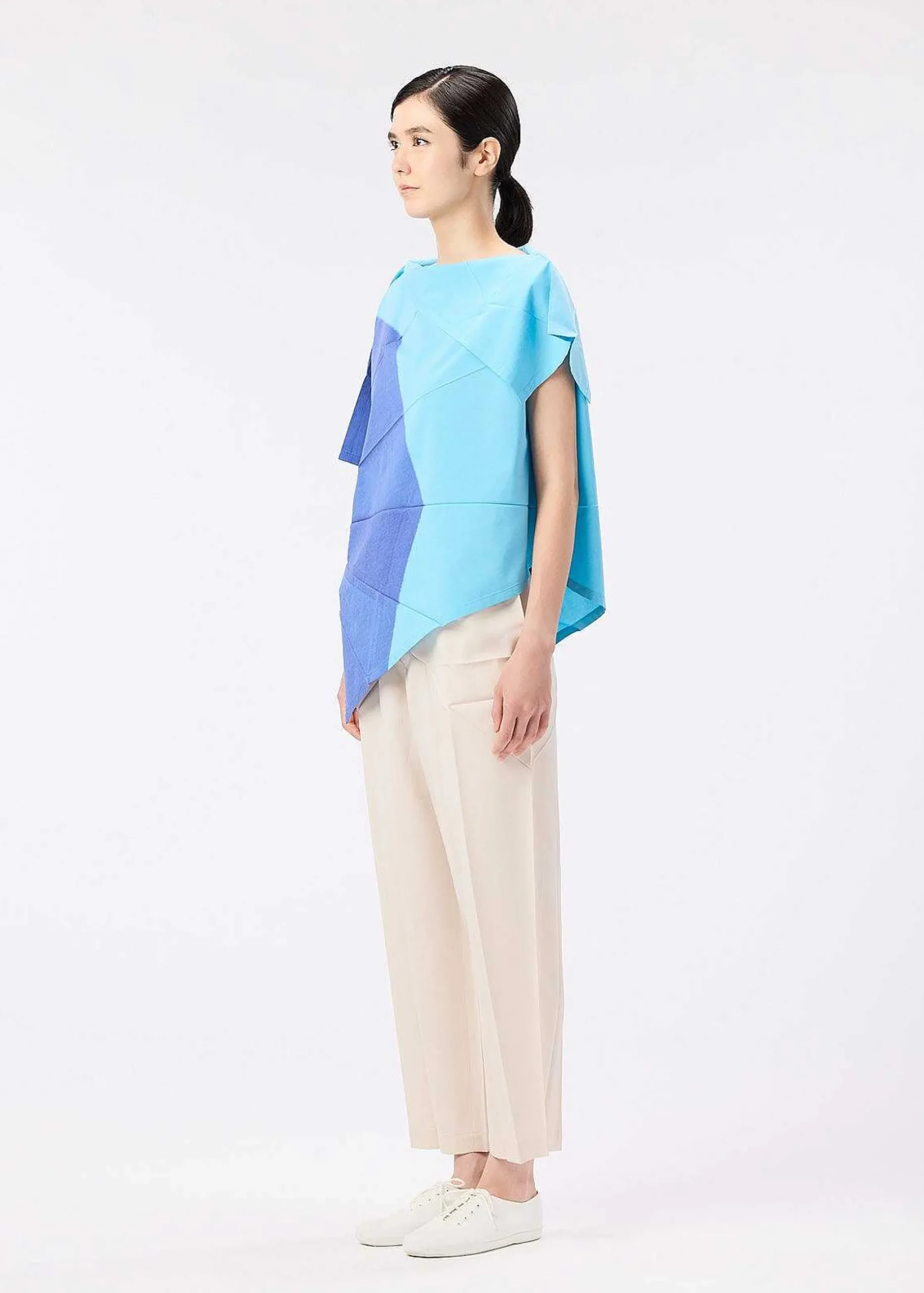ISSEY MIYAKE Top|Paper Plane Dye