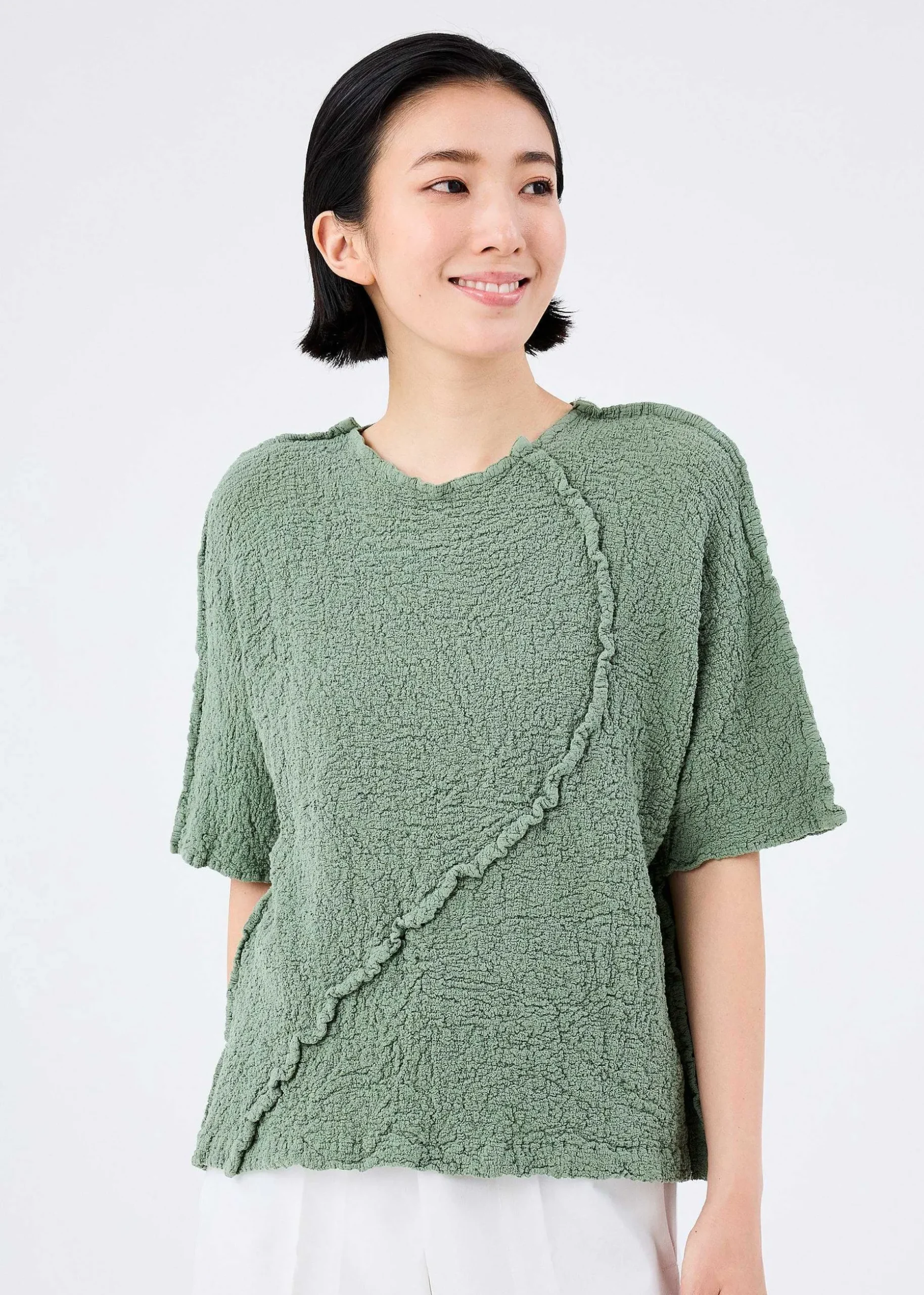 ISSEY MIYAKE Top|Plant Cauliflower