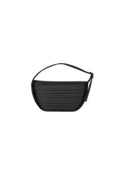 ISSEY MIYAKE Tote Bag|Pleats Half Moon Bag