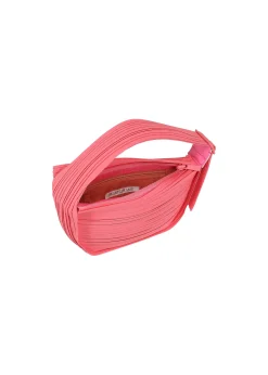 ISSEY MIYAKE Tote Bag|Pleats Half Moon Bag