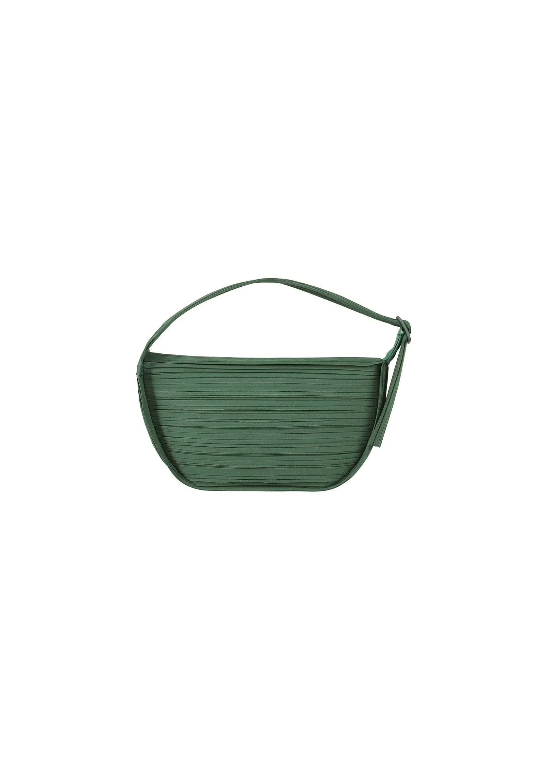 ISSEY MIYAKE Tote Bag|Pleats Half Moon Bag