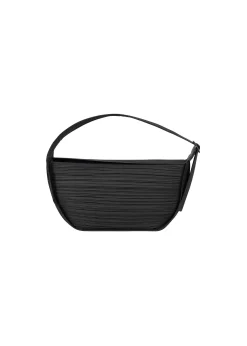 ISSEY MIYAKE Tote Bag|Pleats Half Moon Bag