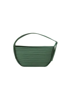 ISSEY MIYAKE Tote Bag|Pleats Half Moon Bag