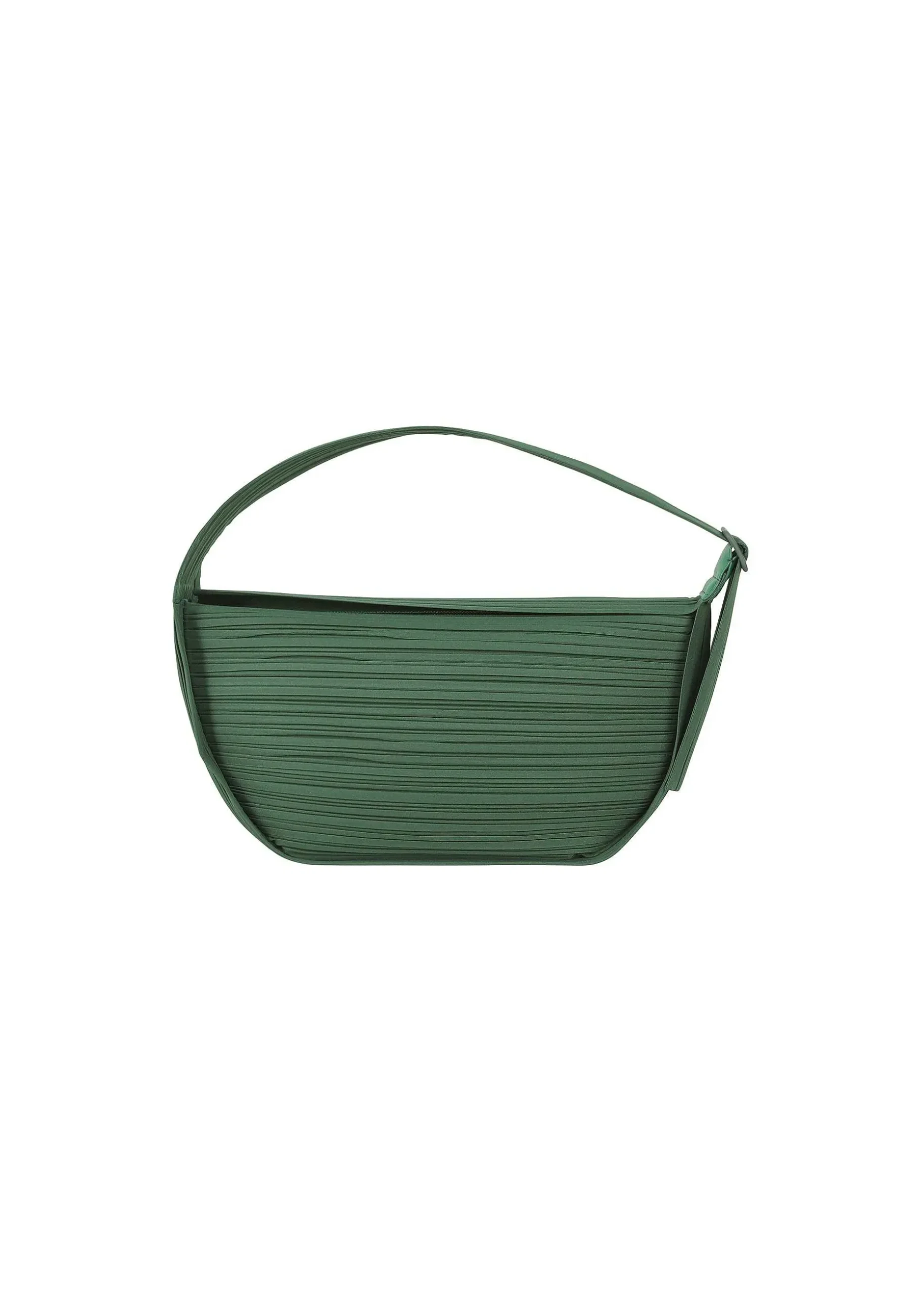 ISSEY MIYAKE Tote Bag|Pleats Half Moon Bag