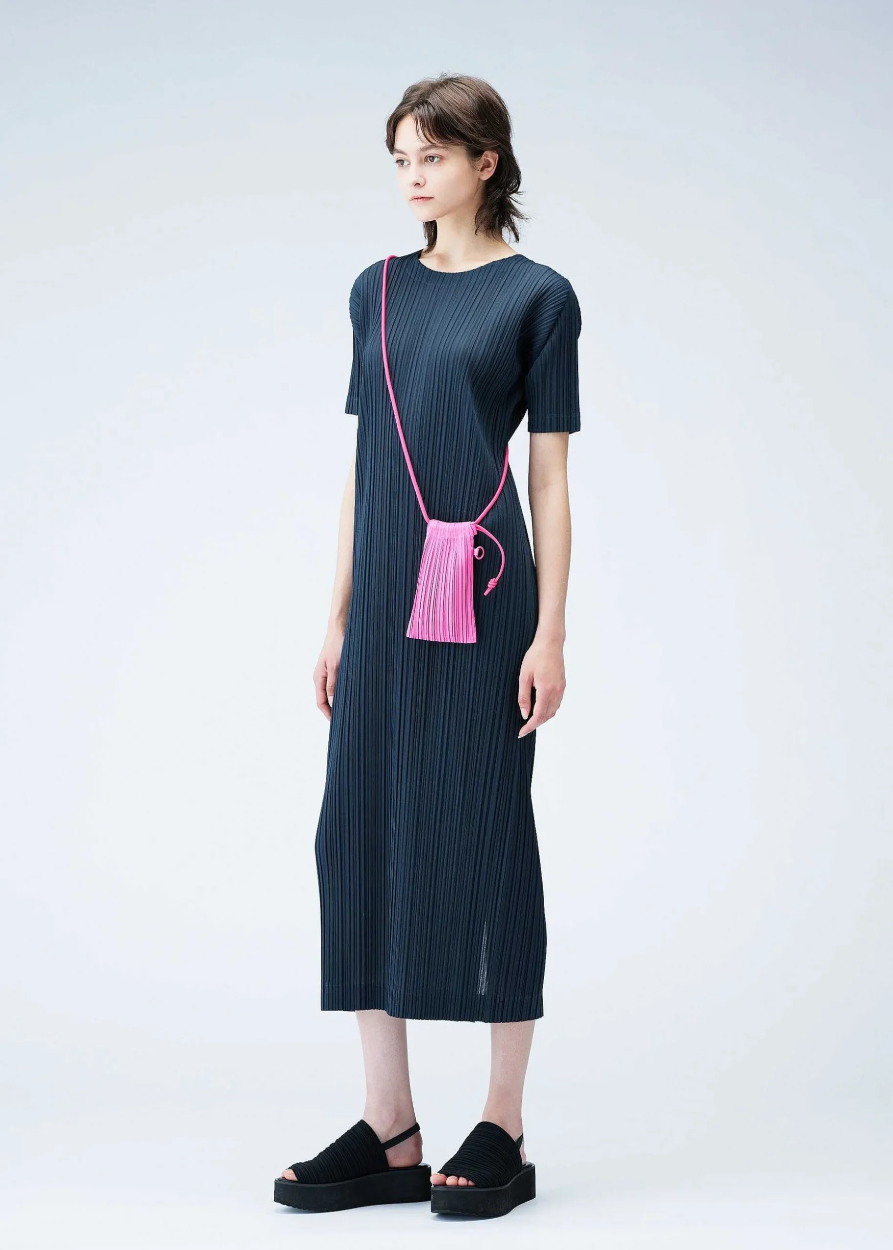 ISSEY MIYAKE Shoulder Bag|Pleats Mini Pochette