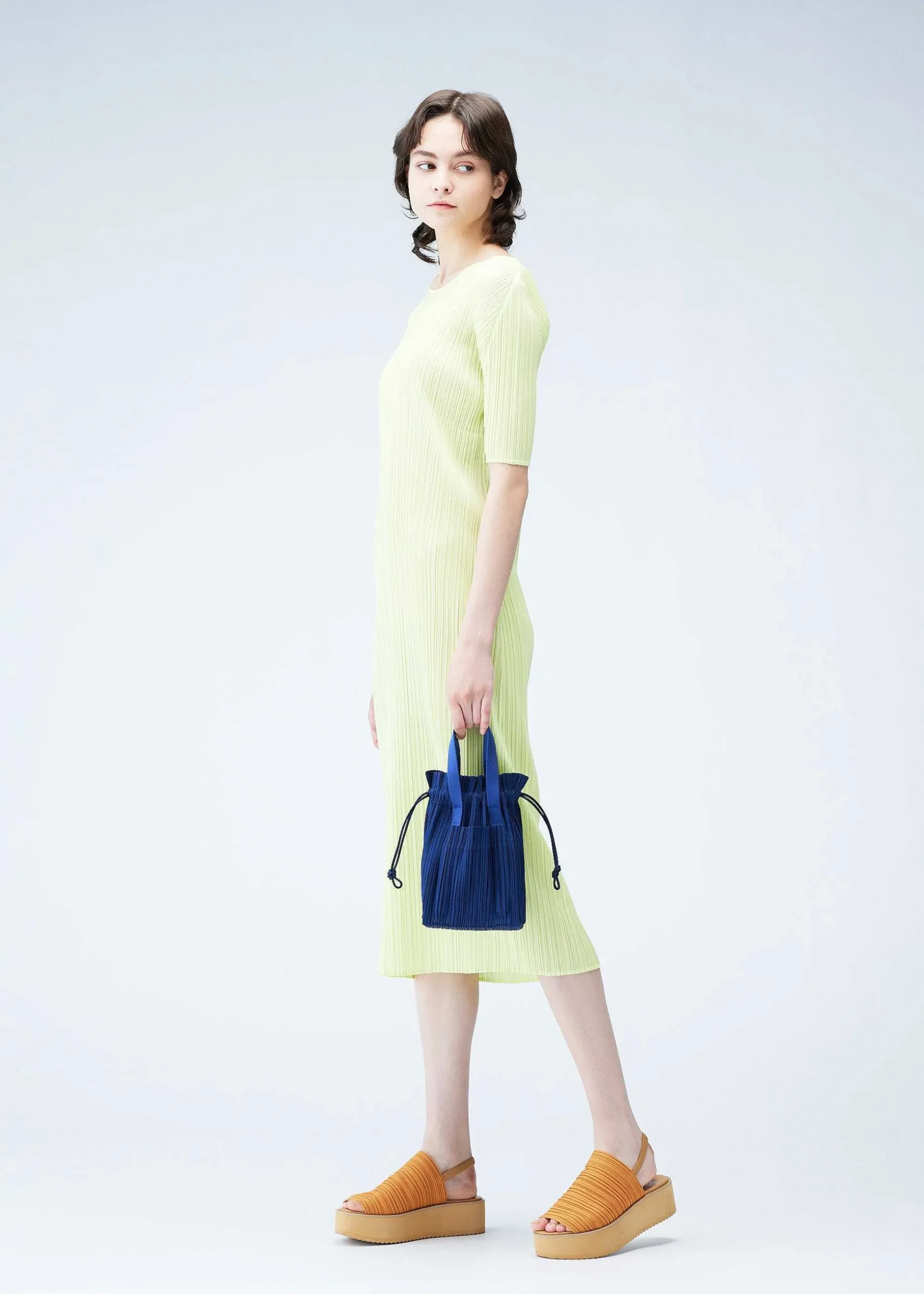 ISSEY MIYAKE Shoulder Bag|Pleats Tote Bag