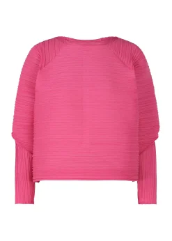 ISSEY MIYAKE Top|Ramie Pleats