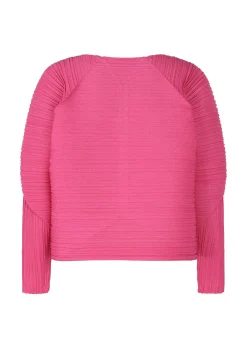 ISSEY MIYAKE Top|Ramie Pleats