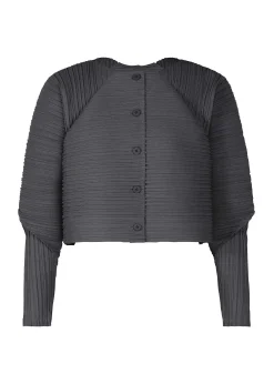 ISSEY MIYAKE Cardigan|Ramie Pleats