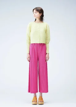 ISSEY MIYAKE Cardigan|Ramie Pleats