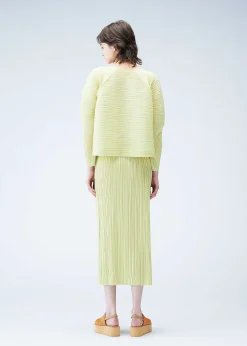 ISSEY MIYAKE Skirt|Ramie Pleats