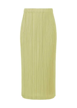 ISSEY MIYAKE Skirt|Ramie Pleats