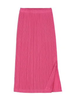 ISSEY MIYAKE Skirt|Ramie Pleats