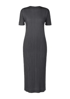 ISSEY MIYAKE Dress|Ramie Pleats