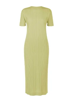 ISSEY MIYAKE Dress|Ramie Pleats