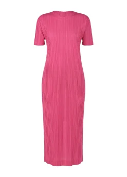 ISSEY MIYAKE Dress|Ramie Pleats