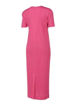 ISSEY MIYAKE Dress|Ramie Pleats