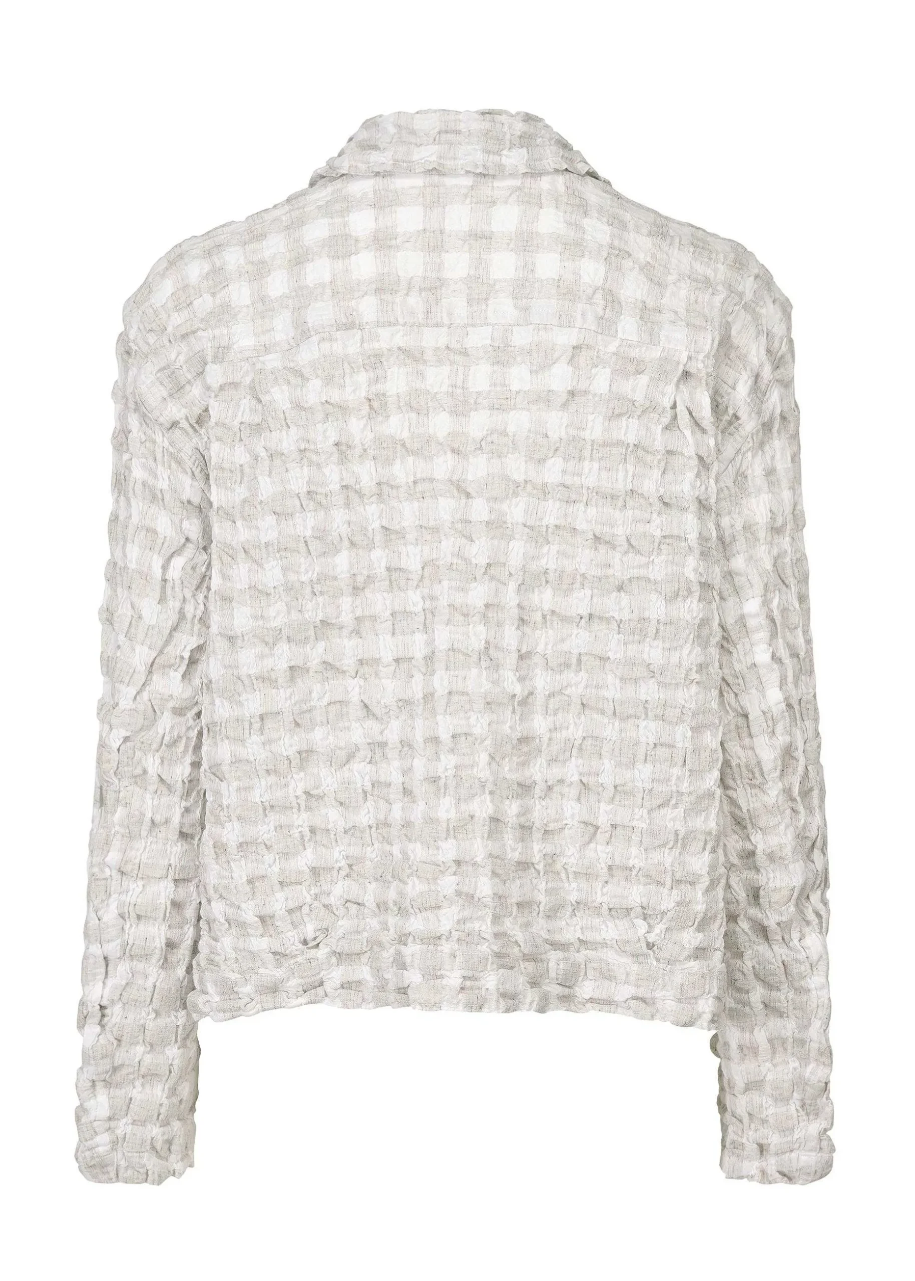 ISSEY MIYAKE Jackets & Blazers|Remetex Gingham Check