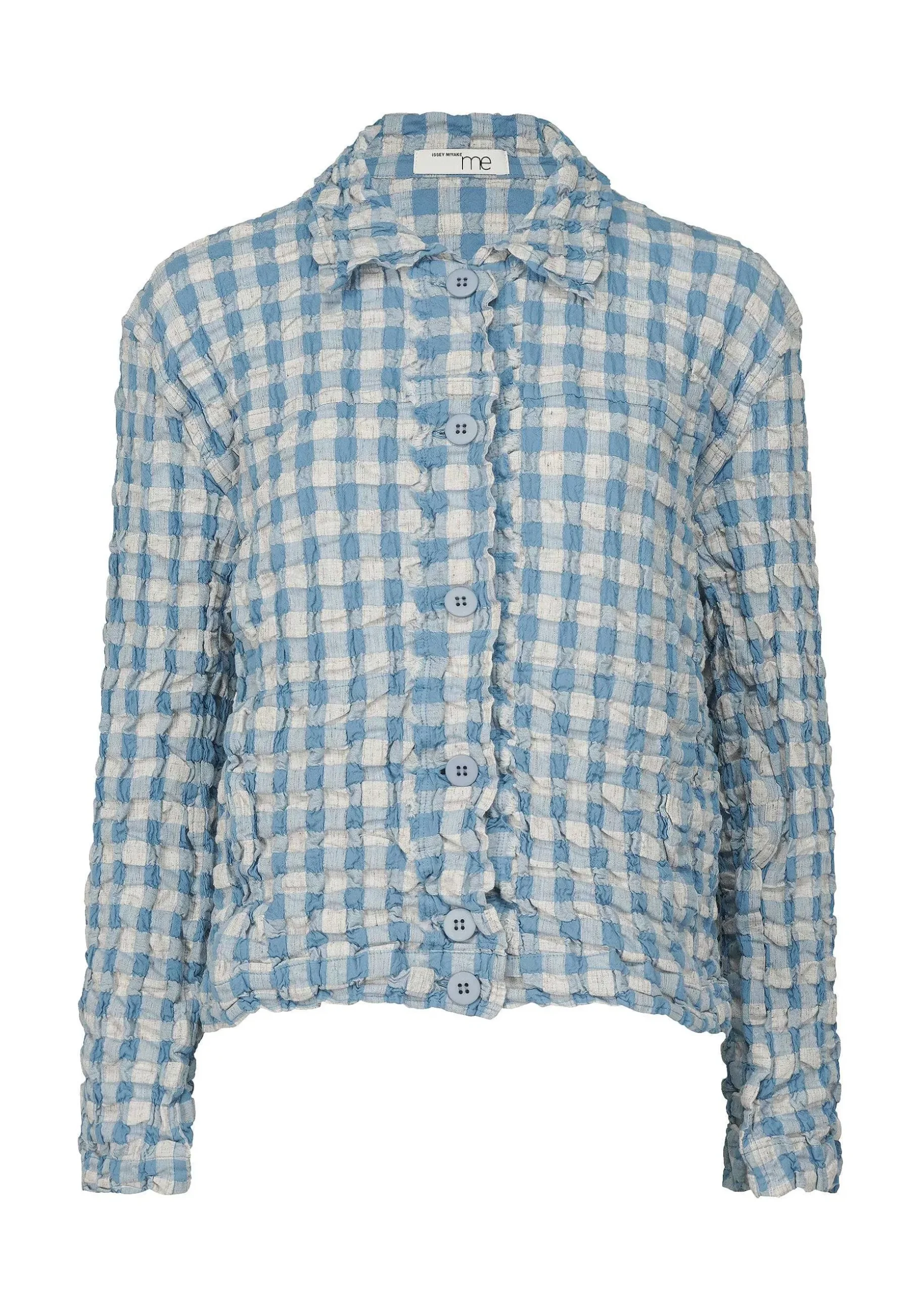 ISSEY MIYAKE Jackets & Blazers|Remetex Gingham Check