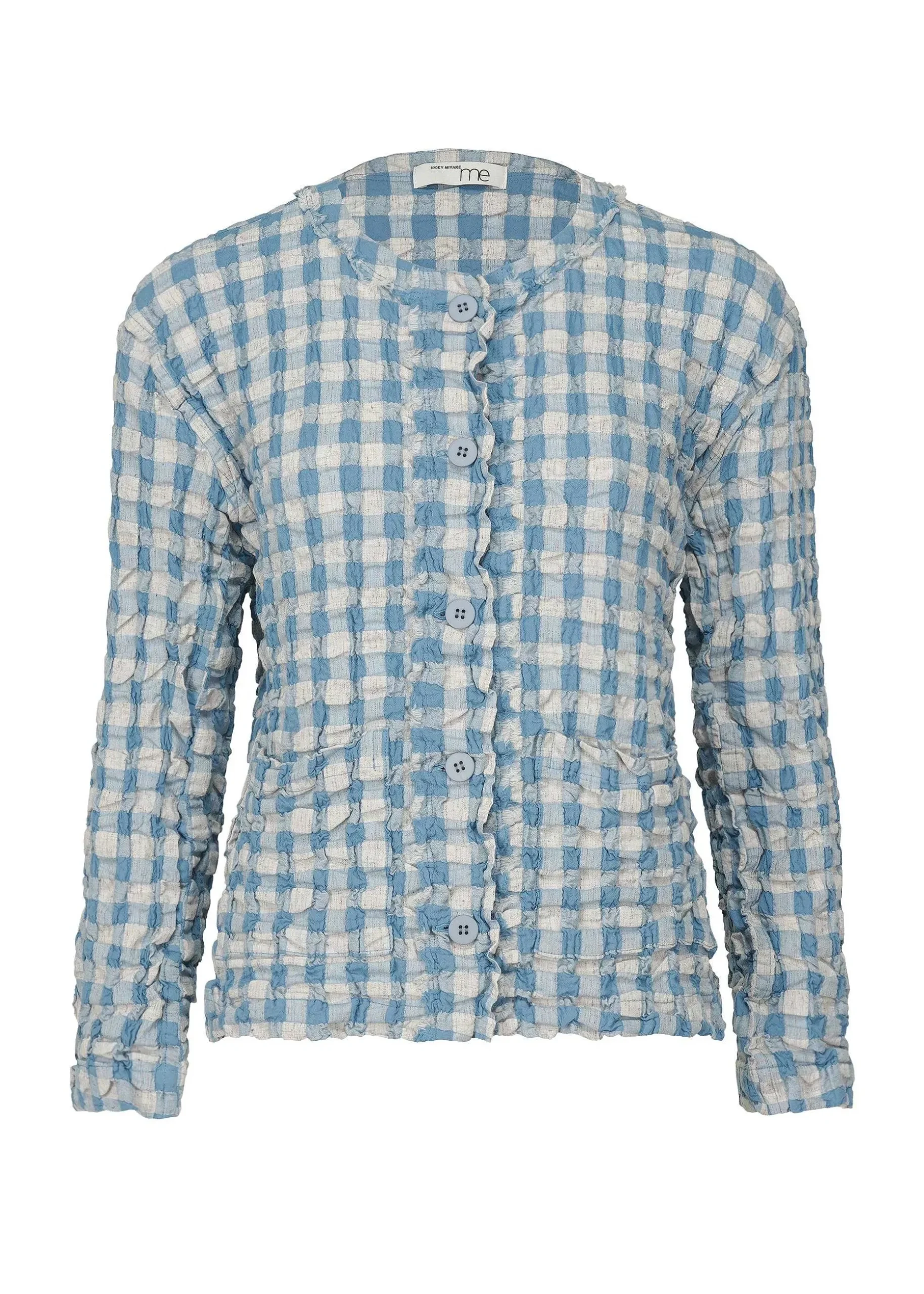 ISSEY MIYAKE Jackets & Blazers|Remetex Gingham Check