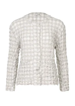 ISSEY MIYAKE Jackets & Blazers|Remetex Gingham Check