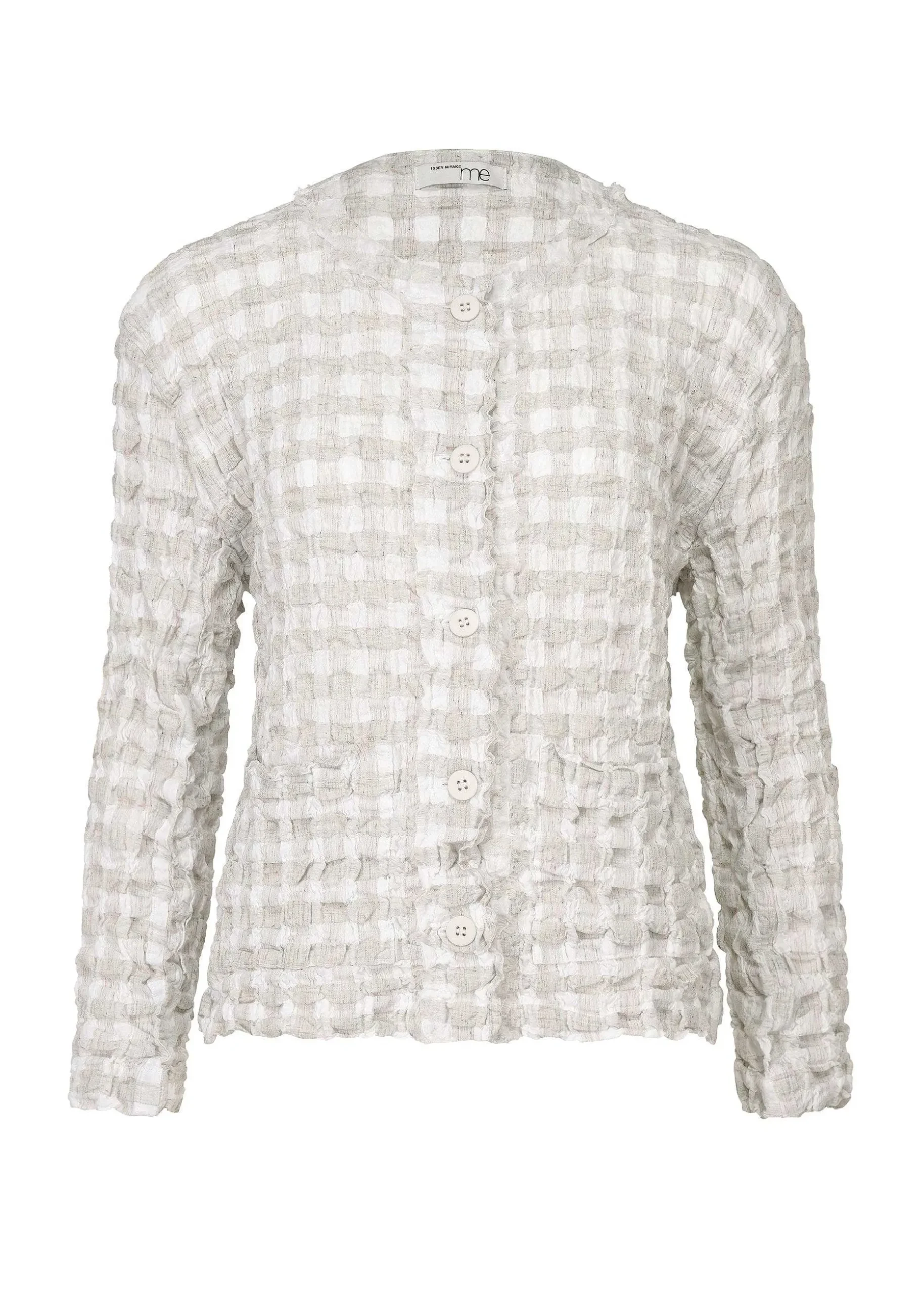 ISSEY MIYAKE Jackets & Blazers|Remetex Gingham Check