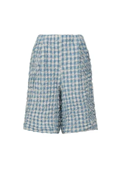 ISSEY MIYAKE Pants|Remetex Gingham Check