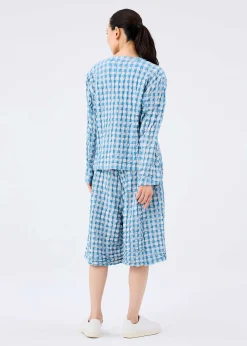 ISSEY MIYAKE Pants|Remetex Gingham Check
