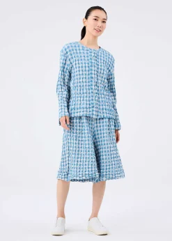 ISSEY MIYAKE Pants|Remetex Gingham Check