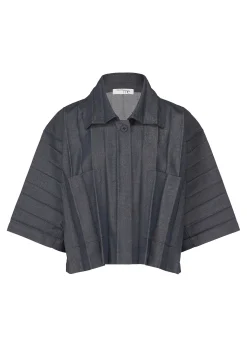 ISSEY MIYAKE Jackets & Blazers|Remetex Pleats Denim