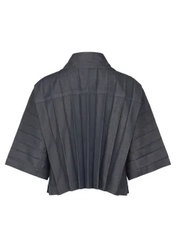 ISSEY MIYAKE Jackets & Blazers|Remetex Pleats Denim