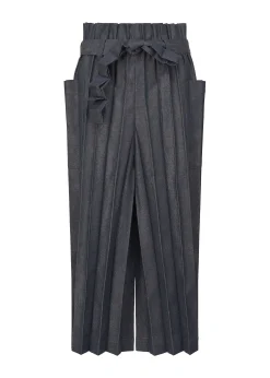 ISSEY MIYAKE Pants|Remetex Pleats Denim
