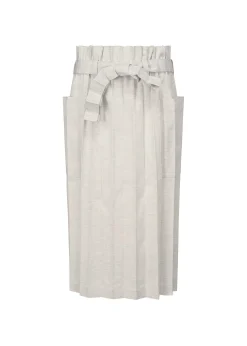 ISSEY MIYAKE Skirt|Remetex Pleats Denim