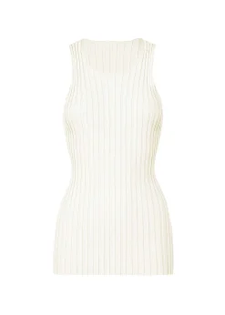 ISSEY MIYAKE Top|Rib Knit