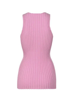 ISSEY MIYAKE Top|Rib Knit