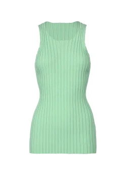 ISSEY MIYAKE Top|Rib Knit