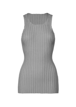 ISSEY MIYAKE Top|Rib Knit