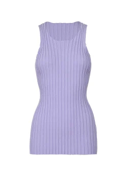 ISSEY MIYAKE Top|Rib Knit