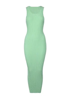 ISSEY MIYAKE Dress|Rib Knit