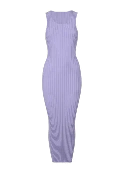 ISSEY MIYAKE Dress|Rib Knit