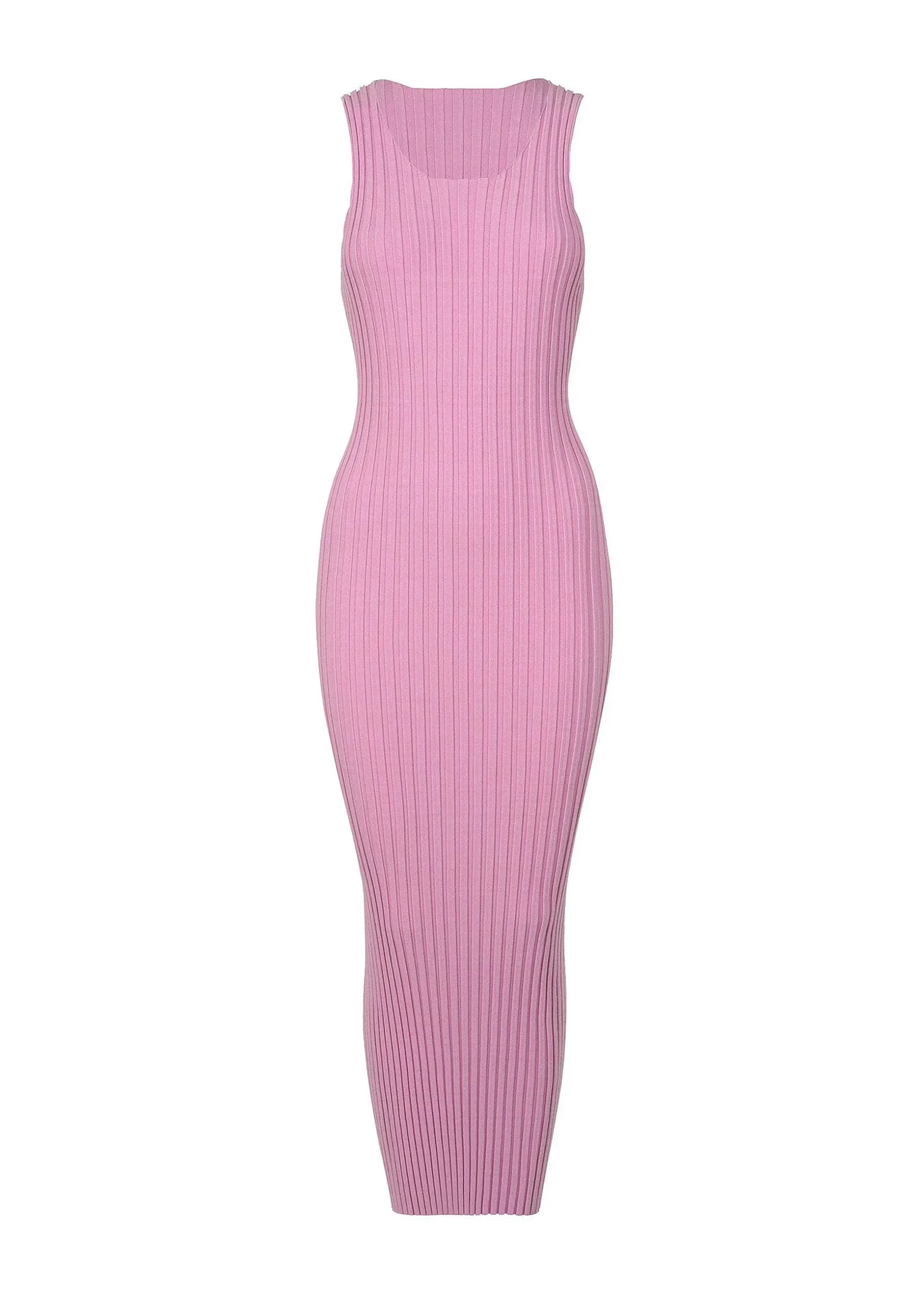 ISSEY MIYAKE Dress|Rib Knit