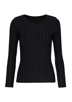 ISSEY MIYAKE Top|Rib Pleats Basics