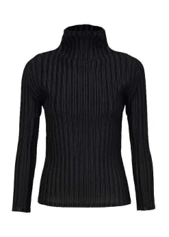 ISSEY MIYAKE Top|Rib Pleats Basics